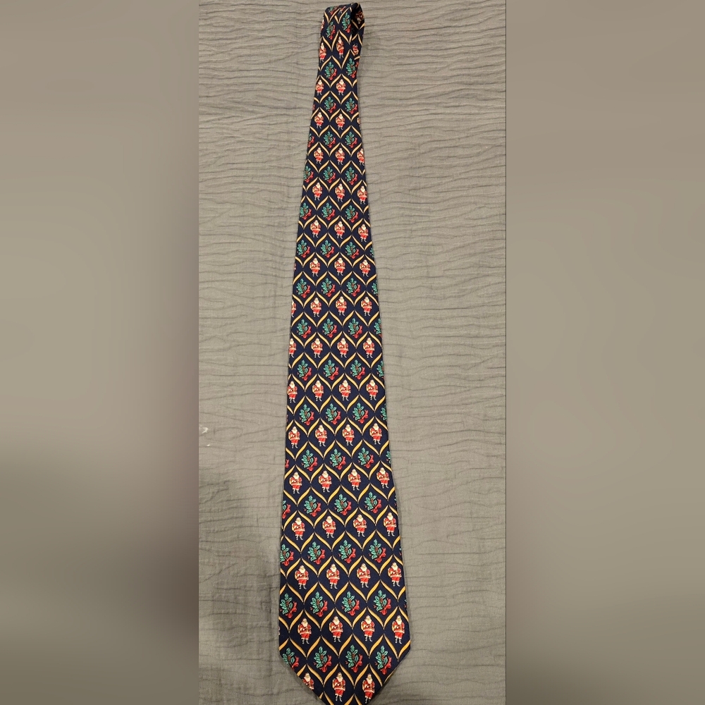 Paul Frederick 100% Christmas Tie – Made in USA – Holiday Necktie, Men's Classic